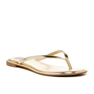 Gold Dolce Vita Sandals - worn once